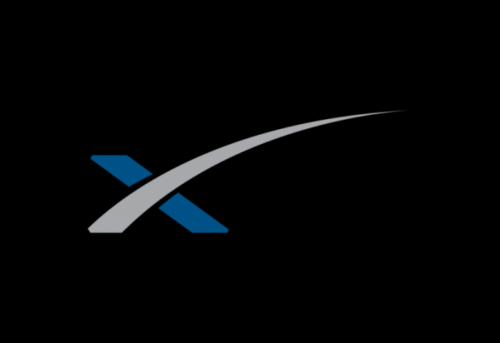 spacex手机壁纸logo,spacexlogo壁纸 航空航天spacex太空探索技术公司logo设计