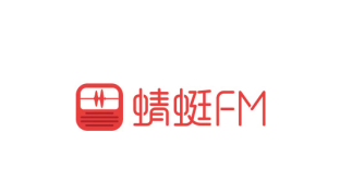 蜻蜓fm标志logo设计品牌vi设计