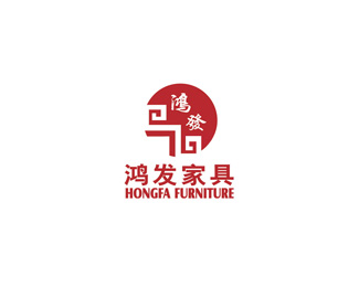 鸿发标志logo设计含义品牌策划vi设计介绍