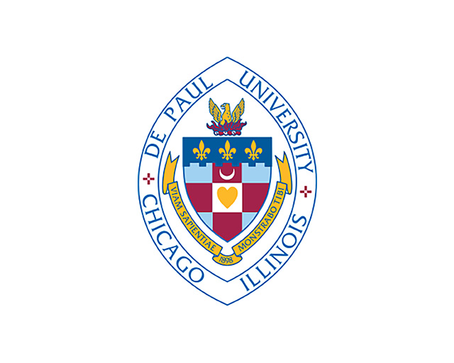 德保罗大学标志logo设计含义,品牌策划vi设计介绍