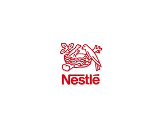 雀巢nestle标志logo设计含义品牌策划vi设计介绍