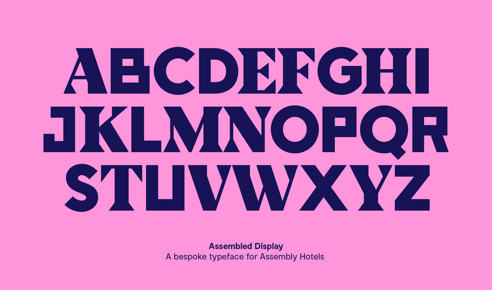 New logo and Identity for Assembly by Ragged Edge