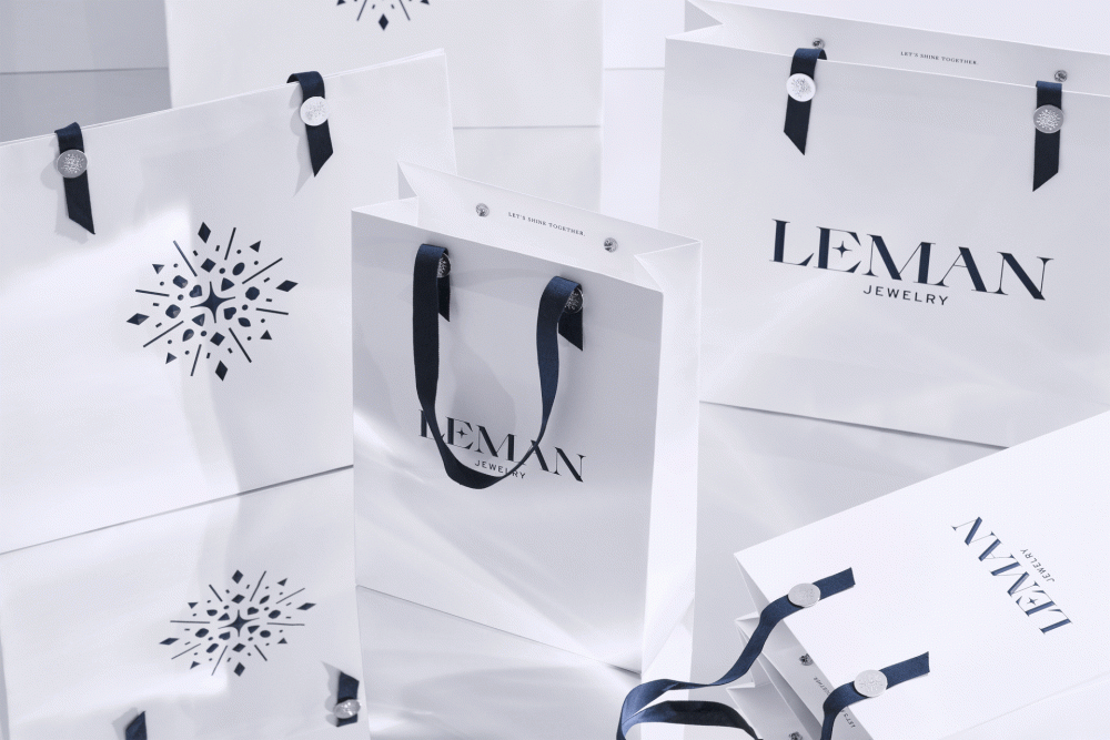 New logo and Identity for Leman Jewelry by M -- N Associates