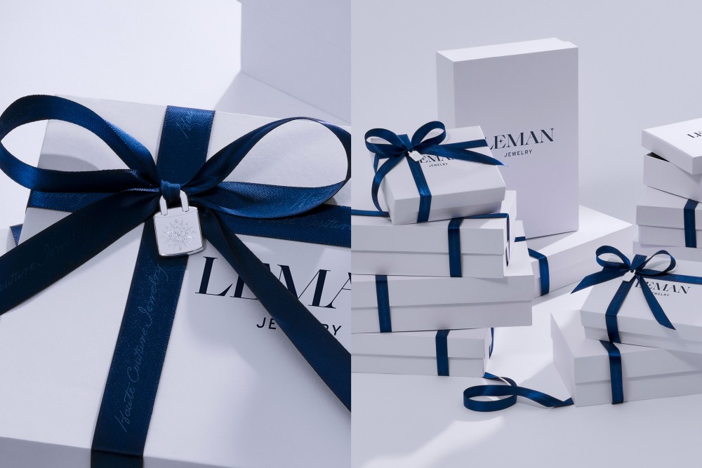 New logo and Identity for Leman Jewelry by M -- N Associates
