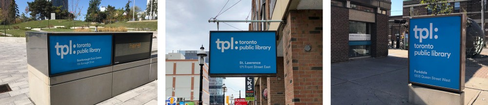 New logo and Identity for Toronto Public Library by Trajectory