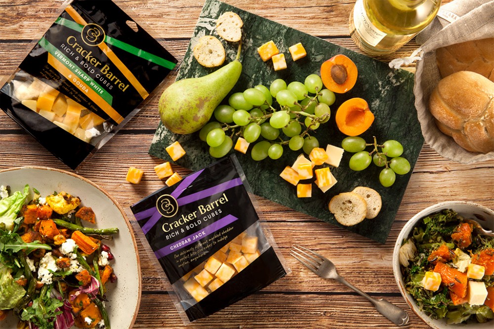 New logo and Packaging for Cracker Barrel Cheese by BrandOpus