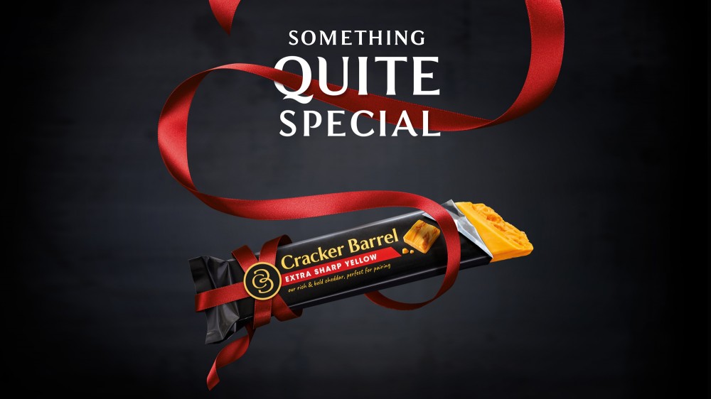 New logo and Packaging for Cracker Barrel Cheese by BrandOpus