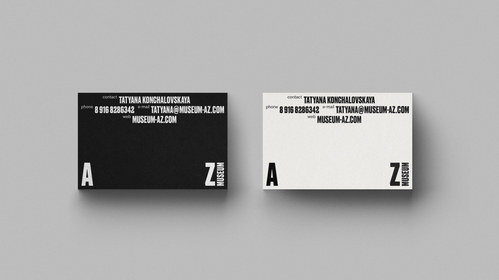New  logo  and Identity for AZ Museum by ONY
