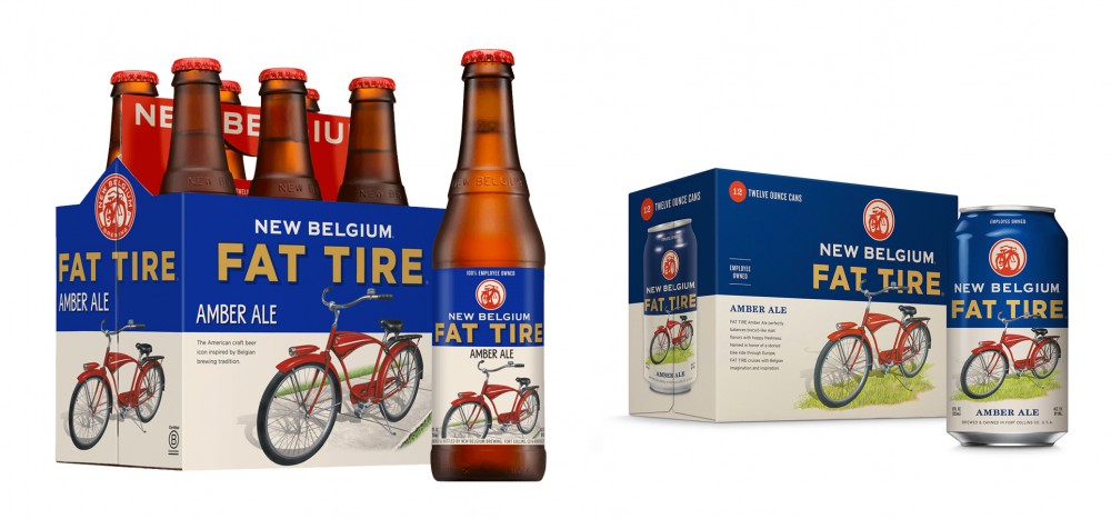 New logo and Packaging for Fat Tire by Durham Brand & Co.