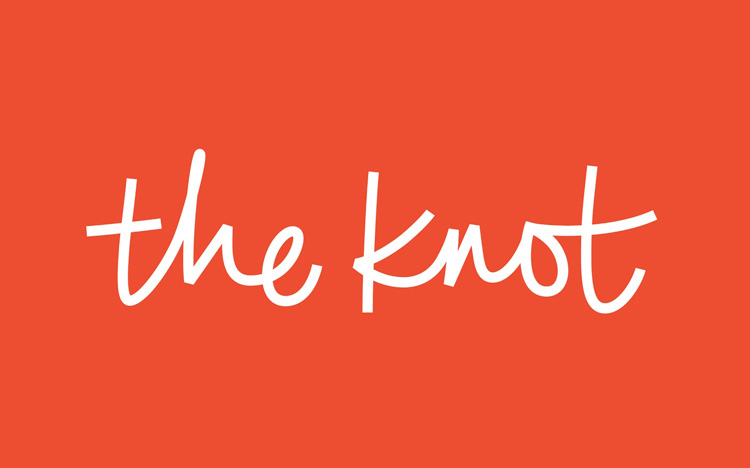 TheKnot婚礼策划服务公司品牌形象升级改造案例，方案涉及广告语和logo设计 