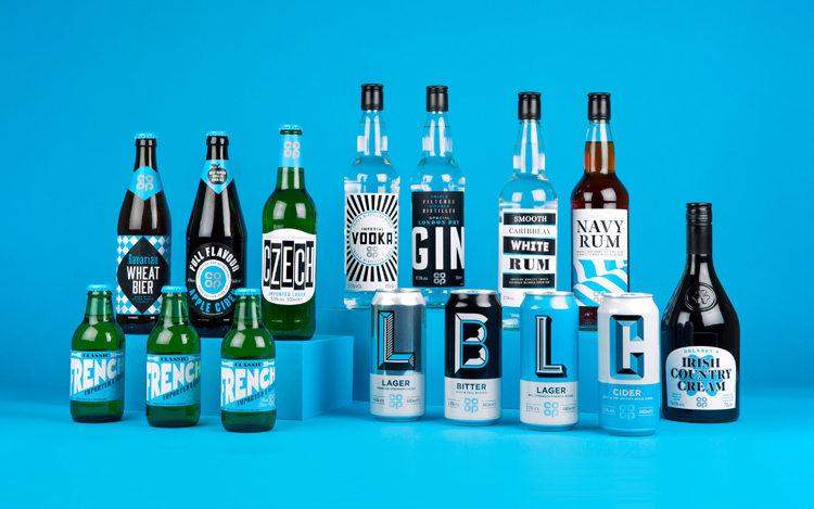 酒精饮料系列品牌vi设计，啤酒、苹果汁和烈酒包装设计案例分析