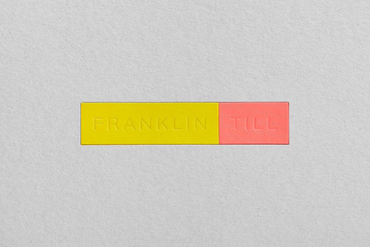 FranklinTill用颜色条塑造全新品牌形象设计，简约大气
