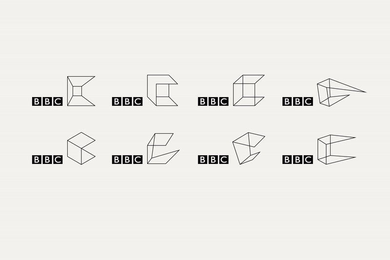 BBC视觉形象设计，不断变化的视觉创意设计