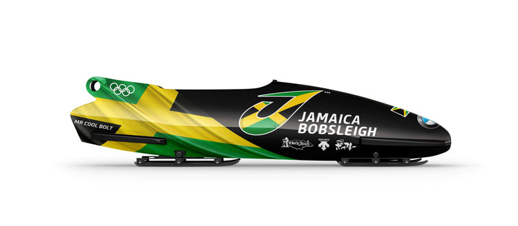 牙买加JBS体育运动队冬季奥运会视觉形象设计
