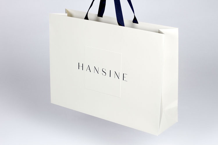 Hansin时尚品牌vi设计/视觉识别系统设计