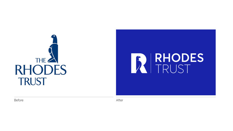 国际奖学金慈善机构Rhodes Trust重塑品牌定位和vi形象设计