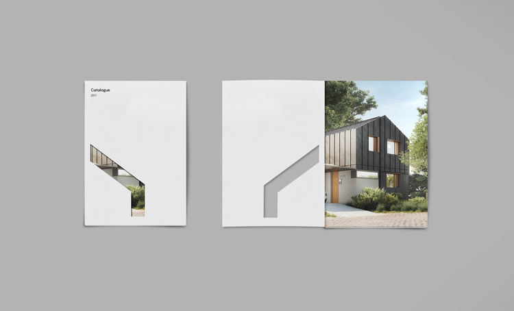 nHouse模块化住宅的房屋建筑公司logo设计， vi设计