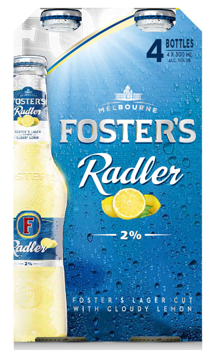 拉格啤酒福斯特Foster品牌新视觉识别包装设计