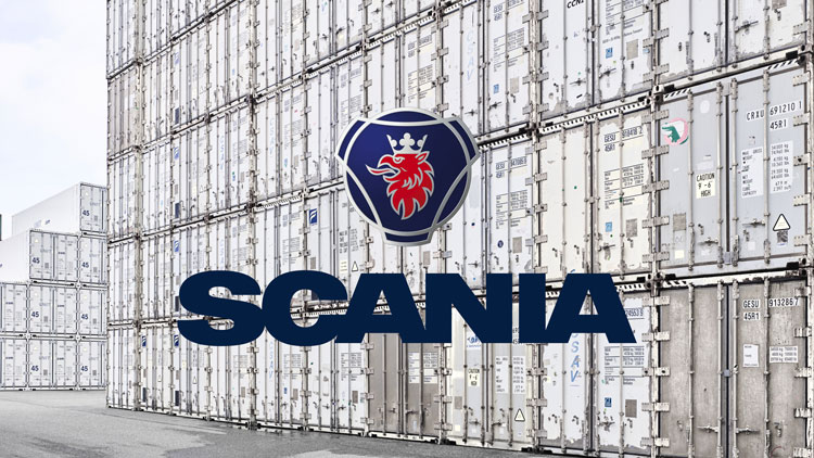  瑞典卡车和巴士制造商Scania企业形象设计,logo设计