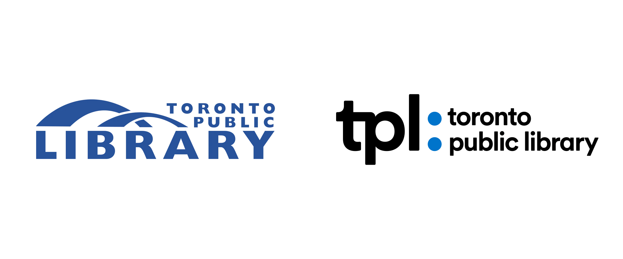 多伦多公共图书馆vi形象设计，新logo设计