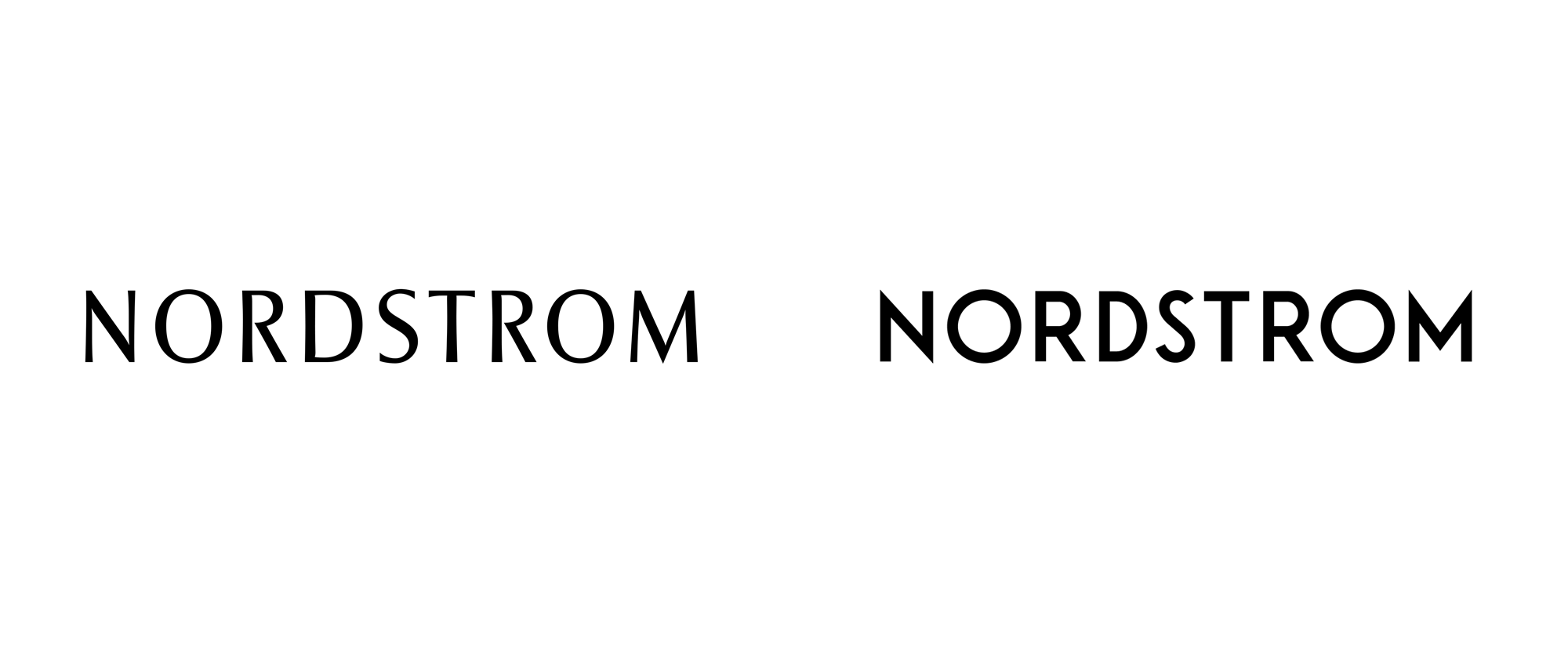 时尚零售商诺德斯特龙公司logo设计