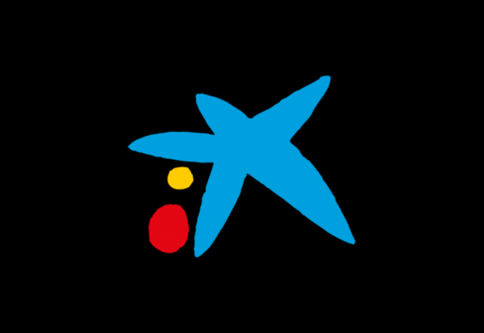 西班牙CaixaBank银行logo设计