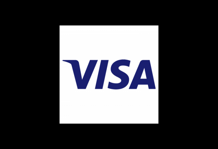 美国Visa银行支付服务Logo设计
